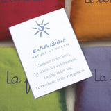 3 silk lavender sachets available in 5 color sets