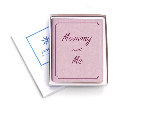 Mommy and me linen photo album 4x6 pictures bragbook for Mothers' day