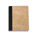 Faux suede mini composition book Ruled paper