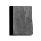Faux suede composition book Ruled paper