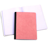 Faux suede composition book Custom cover Ruled paper